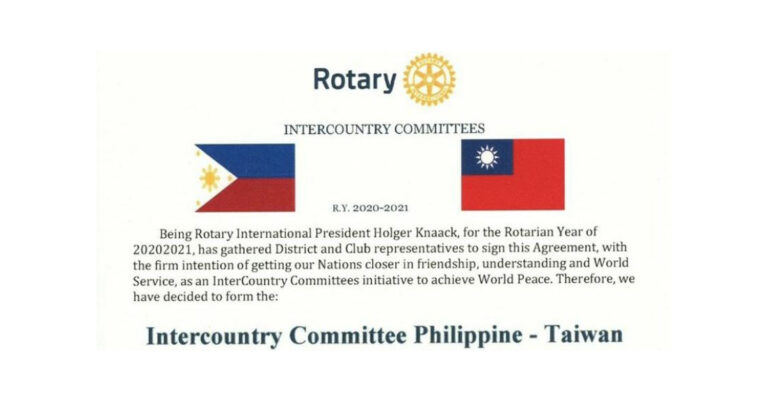 A new ICC between Philippines and Taiwan