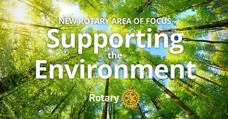 Supporting the environment becomes a new area of focus