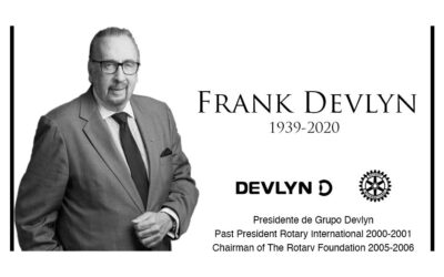 Past Rotary International President Frank J. Devlyn dies