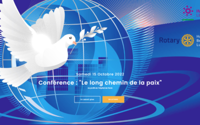 Peace Conference “The long road to peace” – Saturday October 15, 2022 – Lille
