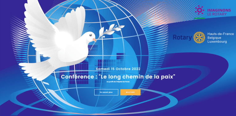 Conference “The long road to peace” Lille – October 15, 2022