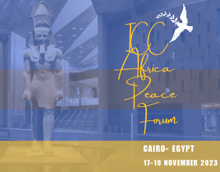 Inter-Country Committees First Africa Peace Forum – Cairo – November 17-19, 2023