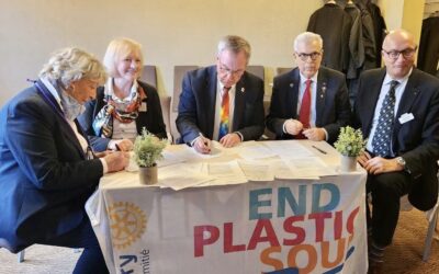 Partnership between Rotary Inter-Country Committees and EndPlasticSoup – London – February 9, 2024