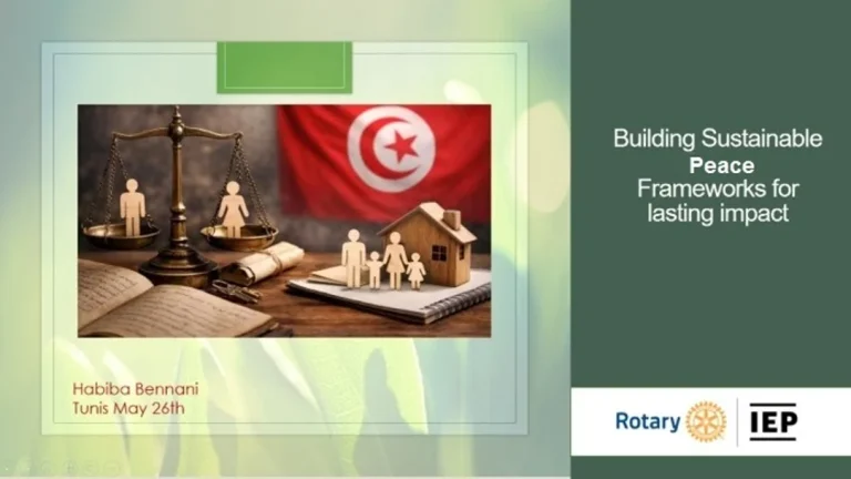Building Peace Every Day: My Journey with IEP and Rotary - Screenshot 2