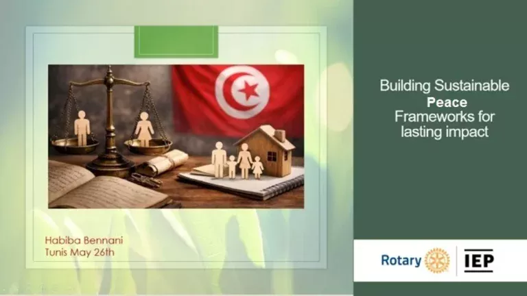 Building Peace Every Day: My Journey with IEP and Rotary - Screenshot 2