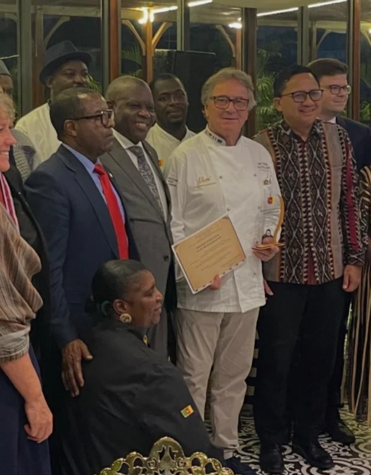 Culinary Bridges and Skilled Horizons Giuseppe Pantano on the Power of Food, Training, and International Cooperation YAOUNDÉ - Screenshot 1